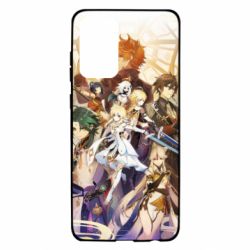 Чехол для Samsung A72 5G Genshin Impact Characters - PrintSalon