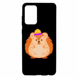 Чехол для Samsung A72 5G Little hedgehog in a hat - PrintSalon