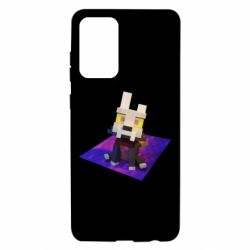 Чехол для Samsung A72 5G Minecraft King - PrintSalon