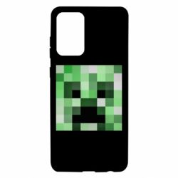Чехол для Samsung A72 5G Minecraft minimalist Creeper - PrintSalon