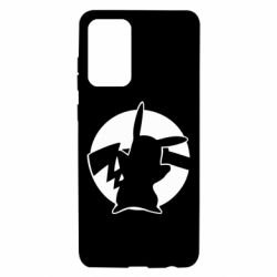 Чехол для Samsung A72 5G Pikachu silhouette - PrintSalon