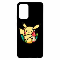 Чехол для Samsung A72 5G Pikachu with ketchup - PrintSalon