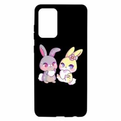 Чехол для Samsung A72 5G Rabbits In Love - PrintSalon