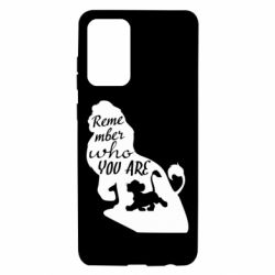 Чехол для Samsung A72 5G Remember who you are - PrintSalon