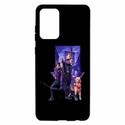 Чехол для Samsung A72 5G Соколиный глаз и Кейт Бишоп - PrintSalon