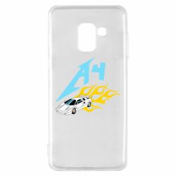 Чехол для Samsung A8 2018 A4 Lamba And Fire - PrintSalon