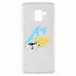 Чехол для Samsung A8+ 2018 A4 Lamba And Fire - PrintSalon