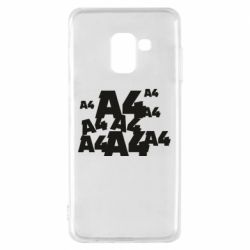 Чехол для Samsung A8 2018 A4 Pattern - PrintSalon