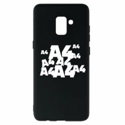 Чехол для Samsung A8+ 2018 A4 Pattern - PrintSalon