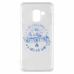 Чехол для Samsung A8 2018 Adventure is calling - PrintSalon