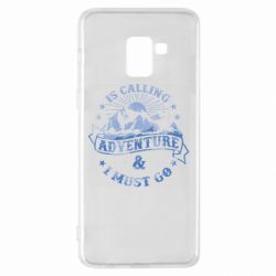 Чехол для Samsung A8+ 2018 Adventure is calling - PrintSalon