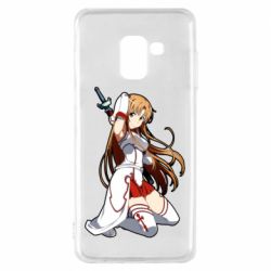 Чехол для Samsung A8 2018 Асуна