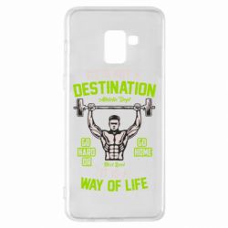 Чехол для Samsung A8+ 2018 Athletic Dept - PrintSalon