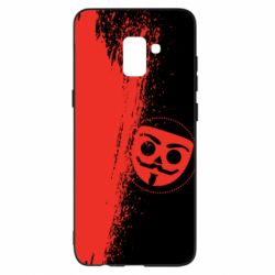Чохол для Samsung A8+ 2018 Бабл Квас червоний арт - PrintSalon