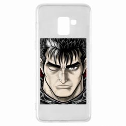 Чехол для Samsung A8+ 2018 Берсерк аниме арт - PrintSalon