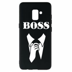 Чехол для Samsung A8+ 2018 Boss Costume - PrintSalon