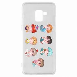 Чехол для Samsung A8+ 2018 BTS cute boys - PrintSalon