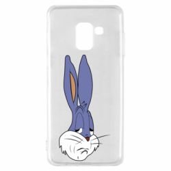 Чехол для Samsung A8 2018 Bugs Bunny Meme Face - PrintSalon