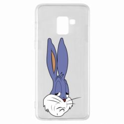 Чехол для Samsung A8+ 2018 Bugs Bunny Meme Face - PrintSalon