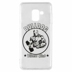 Чохол для Samsung A8 2018 Bulldog Fitness Club