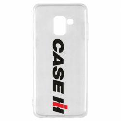 Чехол для Samsung A8 2018 Case IH Logo - PrintSalon