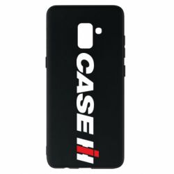 Чехол для Samsung A8+ 2018 Case IH Logo - PrintSalon