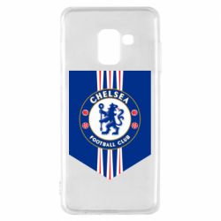 Чехол для Samsung A8 2018 Chelsea Flag - PrintSalon