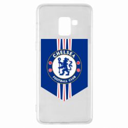 Чехол для Samsung A8+ 2018 Chelsea Flag - PrintSalon
