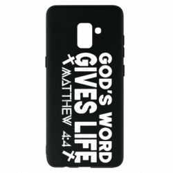 Чехол для Samsung A8+ 2018 Cod's word gives like - PrintSalon