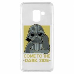 Чехол для Samsung A8 2018 Come to the dark side - PrintSalon