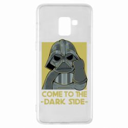 Чехол для Samsung A8+ 2018 Come to the dark side - PrintSalon