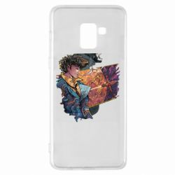 Чехол для Samsung A8+ 2018 Cowboy Bebop abstraction - PrintSalon