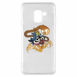 Чехол для Samsung A8 2018 Creepy Hooty - PrintSalon