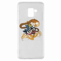 Чехол для Samsung A8+ 2018 Creepy Hooty - PrintSalon