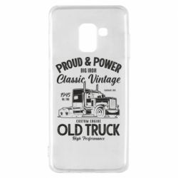 Чехол для Samsung A8 2018 Custom old truck