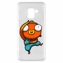 Чехол для Samsung A8 2018 Dancing Fishstick - PrintSalon
