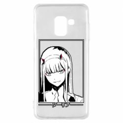 Чехол для Samsung A8 2018 Darling in the franxx.
