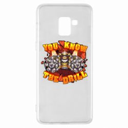 Чехол для Samsung A8+ 2018 Deep Rock Galactic You know The drill - PrintSalon