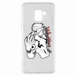 Чехол для Samsung A8+ 2018 Demon Sukuna art - PrintSalon