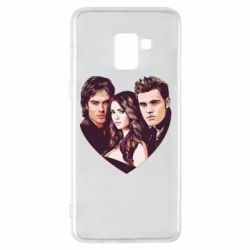 Чехол для Samsung A8+ 2018 Дневники Вампира - PrintSalon