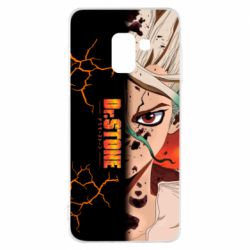 Чехол для Samsung A8 2018 Доктор Стоун Арт - PrintSalon