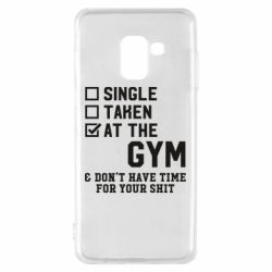 Чохол для Samsung A8 2018 DON'T HAVE TIME FOR YOUR SHIT