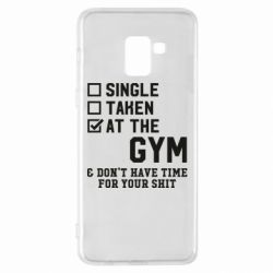 Чехол для Samsung A8+ 2018 DON'T HAVE TIME FOR YOUR SHIT - PrintSalon