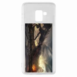 Чохол для Samsung A8+ 2018 Дракон арт - PrintSalon