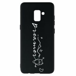 Чехол для Samsung A8+ 2018 Dreamer  owl - PrintSalon