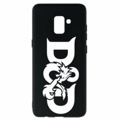 Чехол для Samsung A8+ 2018 Dungeons s Dragons logo - PrintSalon