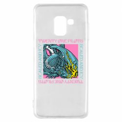 Чехол для Samsung A8 2018 Двадцать один пилот - PrintSalon