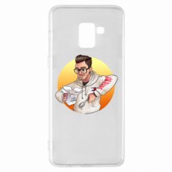 Чехол для Samsung A8+ 2018 Эдисон: Мамина Перловка - PrintSalon