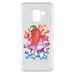 Чехол для Samsung A8 2018 Эдисон - PrintSalon