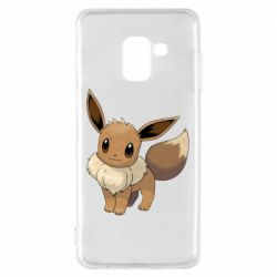 Чехол для Samsung A8 2018 Eevee art - PrintSalon